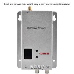 1.2G 1.5W Wireless Audio Video Transceiver CCTV Monitoring Transmitter Receiver
