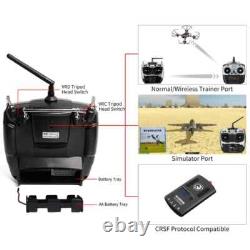 10/12CH RC Radio Controller RC Transmitter with R9DS 2.4G Receiver for RC Drone