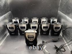 10 Williams Sound PPA R38 Receivers With1 Williams Sound Transmitter T46