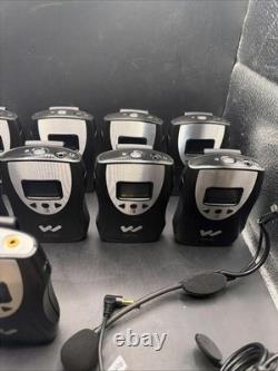 10 Williams Sound PPA R38 Receivers With1 Williams Sound Transmitter T46