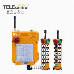 10 channels 2 Speed F24-10D Hoist Crane Wireless Remote Control AC/DC18440V