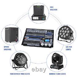 1024 Channels DMX Controller + Receiver Transmitter Wireless Control Disco Show