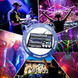 1024 Channels DMX Controller + Receiver Transmitter Wireless Control Disco Show