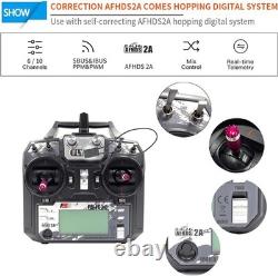 10CH Radio Transmitter and Receiver FS-iA10B 2.4G RC Controller for Airplane