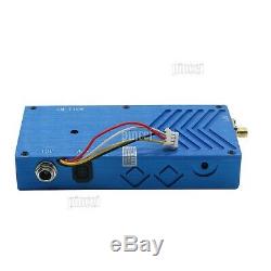 10W 1.3G 4CH Wireless Audio Video CCTV FPV Transmitter Transceiver Receiver Kit