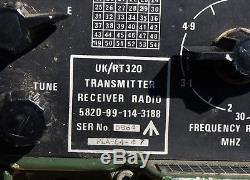114-3188 UK/RT320 Transmitter Receiver Radio FULLY TESTED