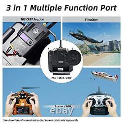 12 Channel RC Transmitter and Receiver R12DS 2.4GHz Radio Remote Voltage