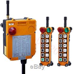 12 Keys Industria Radio Wireless Remote Control Transmitter+Receiver Hoist Crane