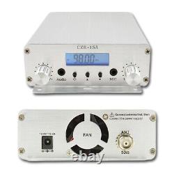 15W Fm Transmitter For Church Long Range Synthesized Fm Stereo Transmitter Kit