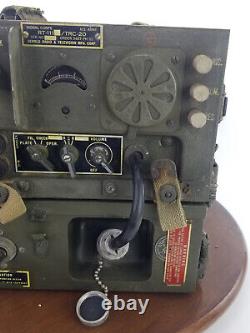 1952 Army Signal Corps Radio Receiver-Transmitter RT111-TRC-20 with PWRS PP-1067