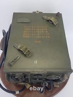 1952 Army Signal Corps Radio Receiver-Transmitter RT111-TRC-20 with PWRS PP-1067