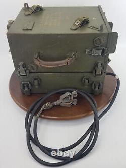 1952 Army Signal Corps Radio Receiver-Transmitter RT111-TRC-20 with PWRS PP-1067