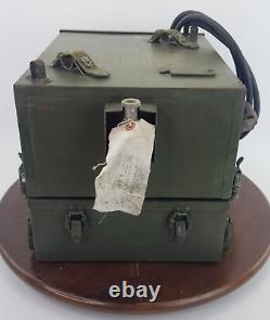 1952 Army Signal Corps Radio Receiver-Transmitter RT111-TRC-20 with PWRS PP-1067