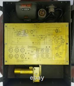 1952 Army Signal Corps Radio Receiver-Transmitter RT111-TRC-20 with PWRS PP-1067