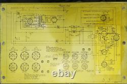 1952 Army Signal Corps Radio Receiver-Transmitter RT111-TRC-20 with PWRS PP-1067