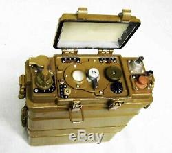 1960 CHINESE ARMY Portable Field Communications RADIO TRANSMITTER RECEIVER NOS