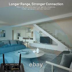 1Mii Bluetooth 5.0 Transmitter Receiver for Home Stereo TV HiFi Wireless Audi