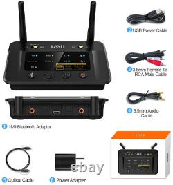 1Mii Bluetooth 5.0 Transmitter Receiver for Home Stereo TV, Hifi Wireless Audio