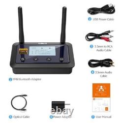 1Mii Bluetooth 5.3 Transmitter Receiver for TV Stereo LDAC Optical RCA AUX