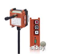 1Transmitter + 1Receiver F21-2S Wireless remote control for Radio Hoist Crane