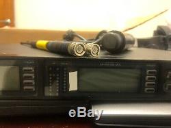 1x Shure UR4D L3 Band (638 698 MHz) Wireless Receiver + 1x UR2 Transmitter