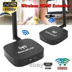 2.4/5G WiFi Wireless HDMI Extender HD 1080P Video Audio AV Transmitter Receiver