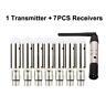 2.4g Ism Dmx Wireless 3pin Transmitter Rechargeable Receiver Stage Light N0p4