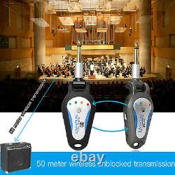 2.4G Wireless Audio Transmitter Receiver System For Electric Guitar Bass Violin