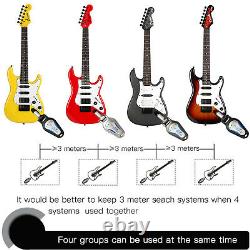 2.4G Wireless Audio Transmitter Receiver System For Electric Guitar Bass Violin