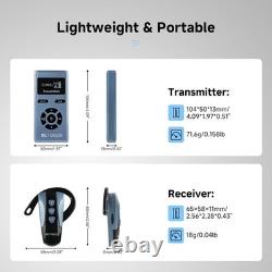 2.4G Wireless Tour Guide System 200m Range 1 Transmitter 10 Earhook Receivers