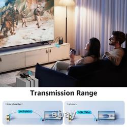 2.4GHz (1 TX + 1 RX), Wireless Transmitter Receiver 200ft Long Range 25ms L