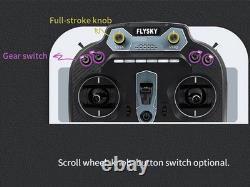 2.4GHz 16CH Radio Transmitter 3.5In IPS Screen Remote Controller for RC Car Blac