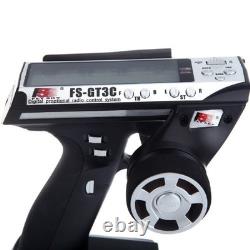2.4GHz 3CH LCD RC Transmitter & FS-GR3E Receiver for RC Car/Boat Remote Contro