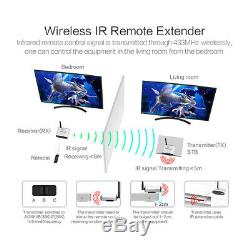 2.4GHz AV Sender Audio Video AV Wireless Transmitter Receiver IR Remoter