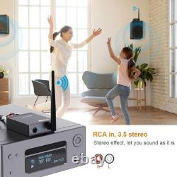 2.4GHz Wireless Audio Transmitter Receiver Set Home Sound System Upgrade 2.4GHz Wireless Audio Transmitter Receiver Set Home Sound System Upgrade