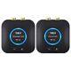 2.4ghz Wireless Audio Transmitter Receiver Set For Tv, 260ft/80m Long Range 2