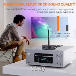 2.4Ghz Wireless Audio Transmitter Receiver for TV, 192kHz/24bit HiFi Audi