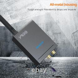2.4Ghz Wireless Audio Transmitter and Receiver (1 TX+2 RX), 2 Receivers for Two