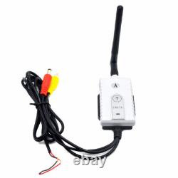 2.4Ghz Wireless Transmitter + Receiver For Reverse Camera Monitor Truck Bus Car