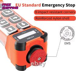 2 Dual Speed 8 Channel Industrial Wireless Crane Remote Control for Overhead NEW