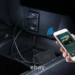 2 In 1USB Bluetooth 5.0 Transmitter Receiver Adapter Wireless For PC Car Kit lot