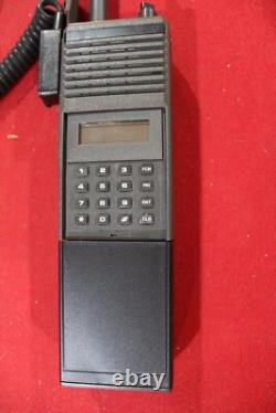 2 Military Surplus Prc 127 Receiver Transmitter Walkie Talkie Microphone Radio