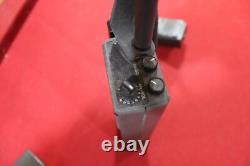 2 Military Surplus Prc 127 Receiver Transmitter Walkie Talkie Microphone Radio