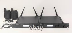2 -SHURE/2-GLXD4R-Z2/ 2-GLXD1-Z2 / WL93 Lav Mic Bodypack Transmitters& Receivers