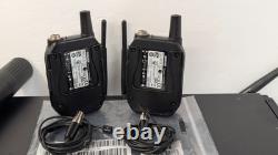 2 -SHURE/2-GLXD4R-Z2/ 2-GLXD1-Z2 / WL93 Lav Mic Bodypack Transmitters& Receivers