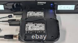2 -SHURE/2-GLXD4R-Z2/ 2-GLXD1-Z2 / WL93 Lav Mic Bodypack Transmitters& Receivers