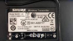 2 -SHURE/2-GLXD4R-Z2/ 2-GLXD1-Z2 / WL93 Lav Mic Bodypack Transmitters& Receivers