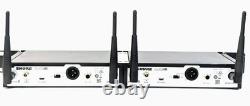 2 -SHURE/2-GLXD4R-Z2/ 2-GLXD1-Z2 / WL93 Lav Mic Bodypack Transmitters& Receivers