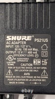 2 -SHURE/2-GLXD4R-Z2/ 2-GLXD1-Z2 / WL93 Lav Mic Bodypack Transmitters& Receivers