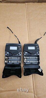 2 Sennheiser EW 100 G2 Wireless Bodypack Transmitter